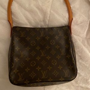 LOUIS VUITTON LOOPING HANDBAG MONOGRAM SATCHEL